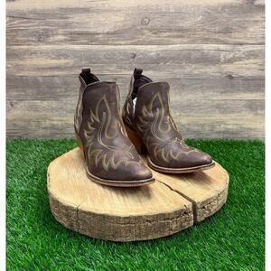 Myra Women - Size 8 - Brown Coffee Ankle Boots